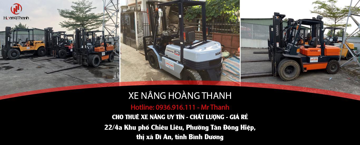 XE NÂNG HOÀNG THANH
